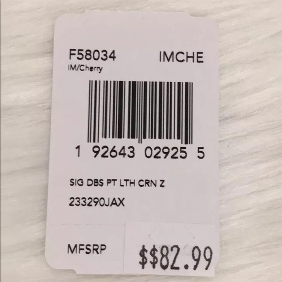 COACH 🍒Cherry Corner Zip Wristlet, NWT - Picture 6 of 8